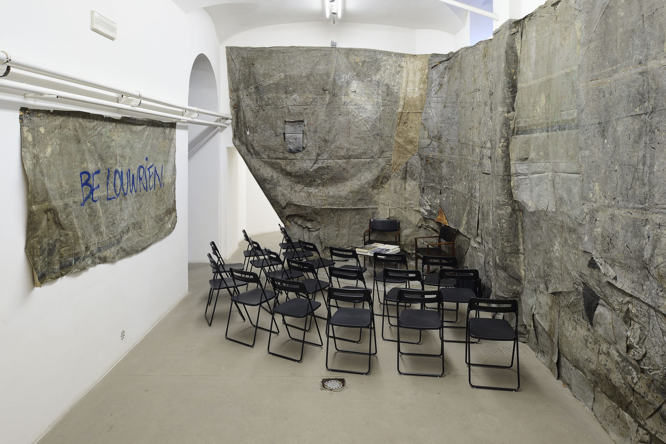 Louwrien Wijers, Mental Sculpture. Installation view at Fondazione Giuliani. Photo by Roberto Apa