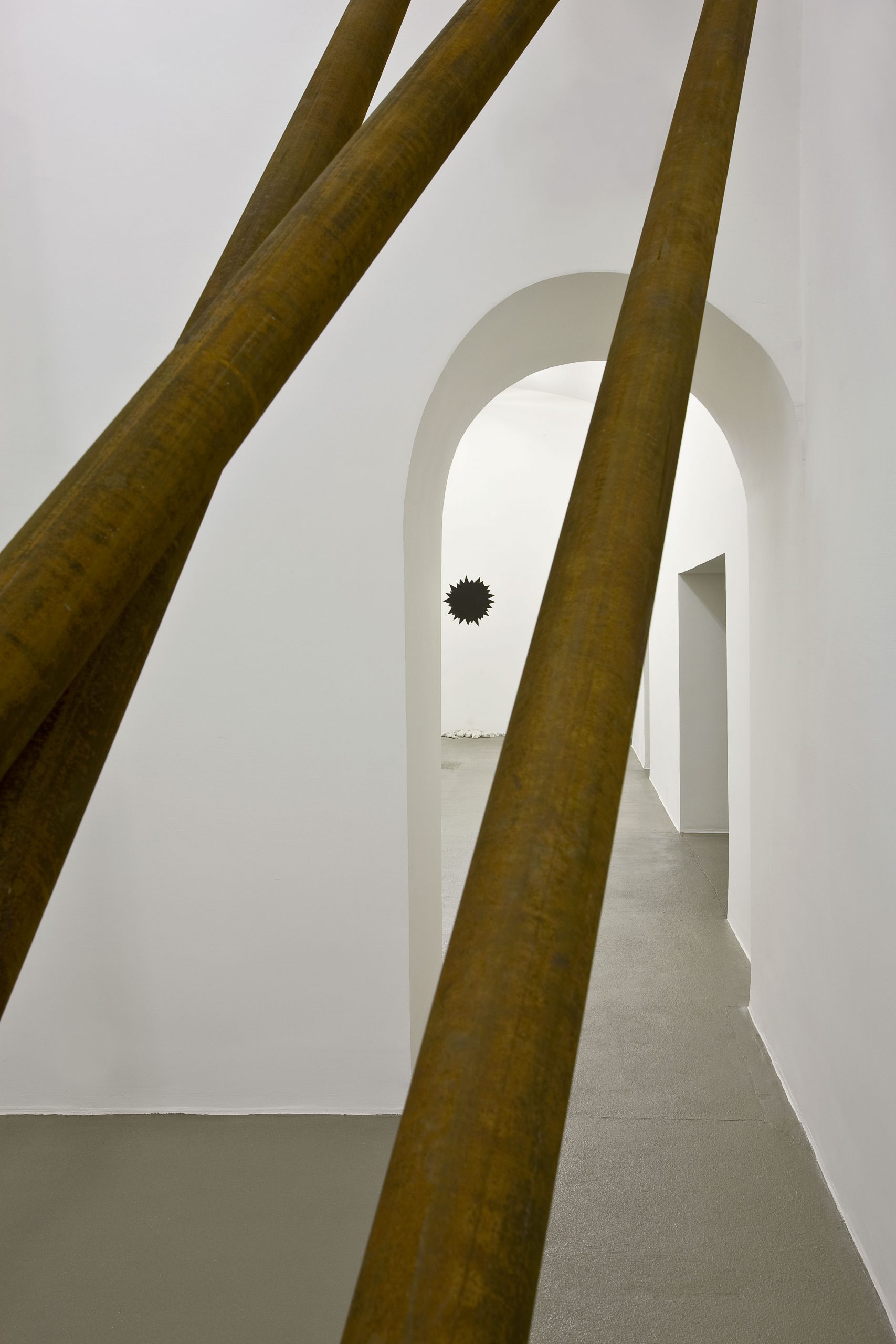 Mutiny Seemed a Probability. Installation view at Fondazione Giuliani, photo by Claudio Abate