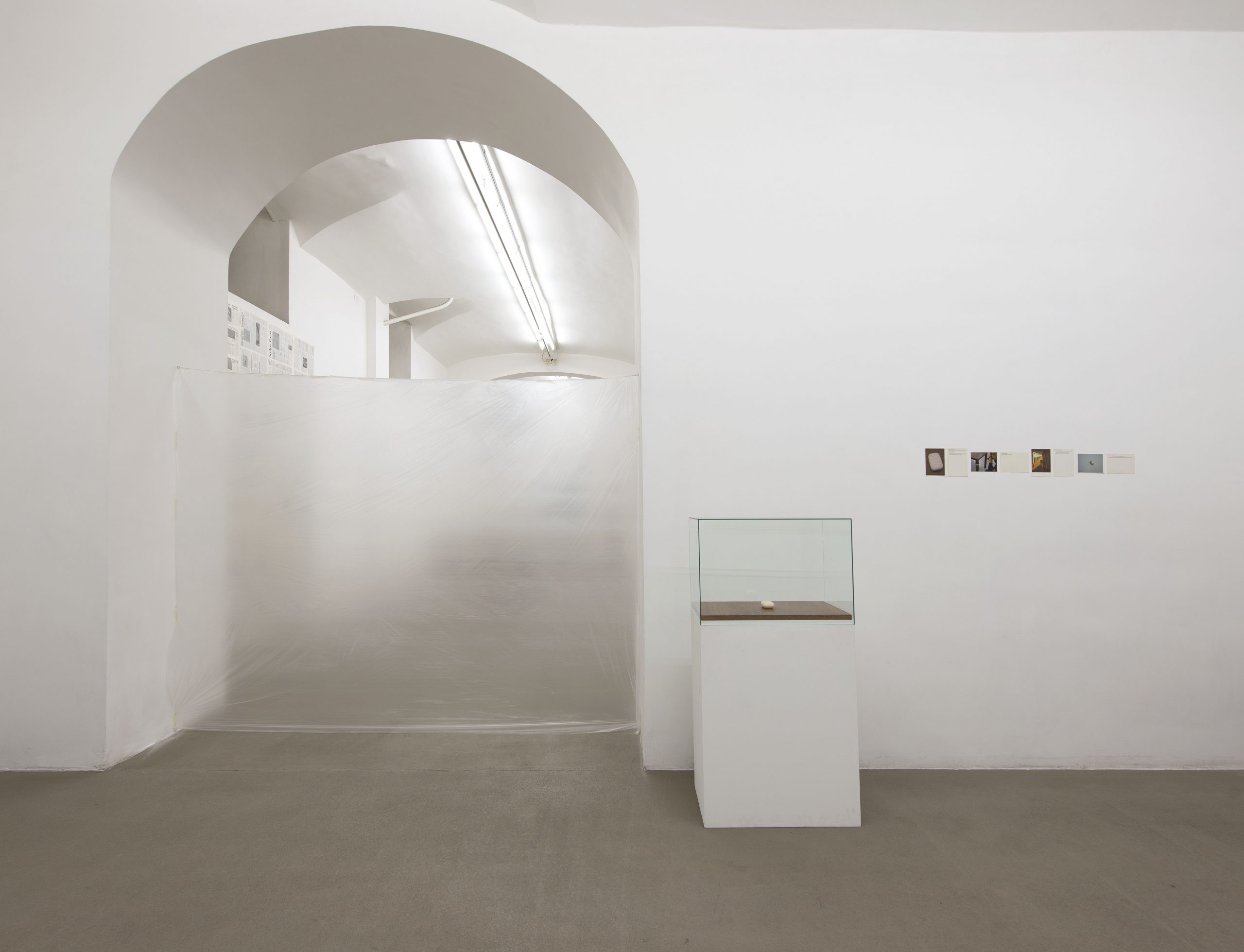 Roma Publications 1998 – 2014. Installation view at Fondazione Giuliani, photo by Giorgio Benni