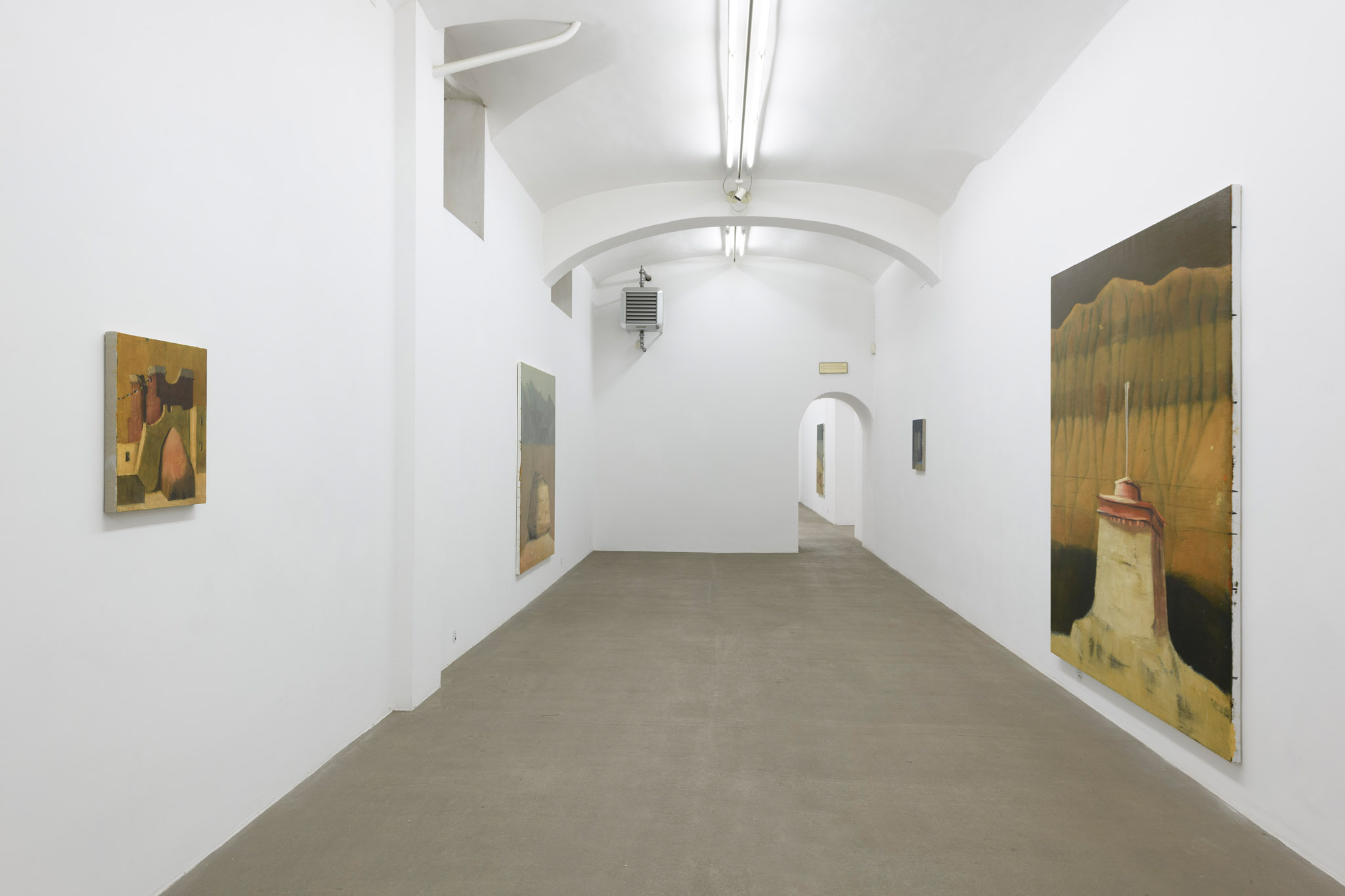 Perpetuate - dislocate - perpetuate. Installation view presso Fondazione Giuliani, foto di Giorgio Benni