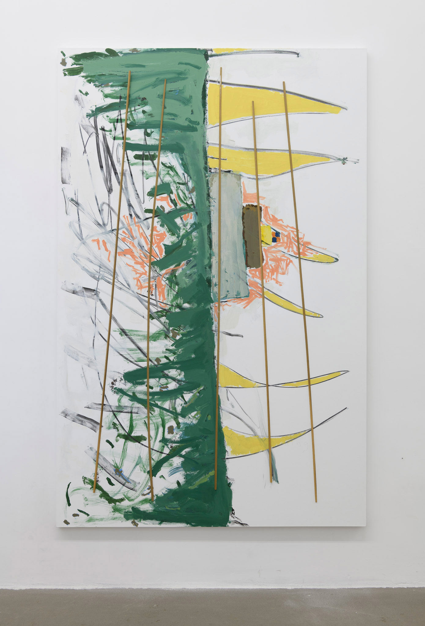 Richard Aldrich, Untitled, 2020-2021. Foto di Giorgio Benni. Courtesy l’artista e Bortolami Gallery, New York