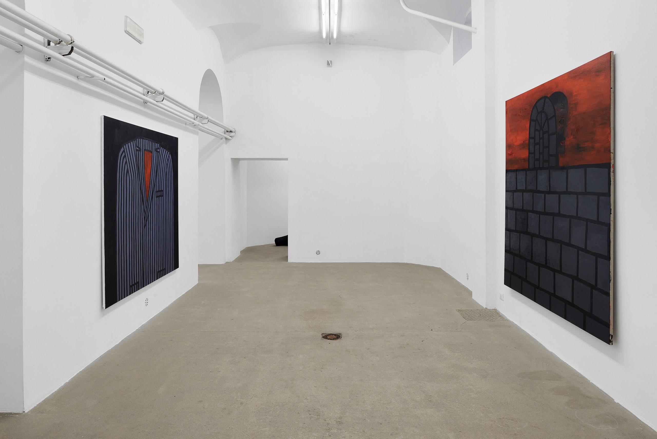 Raphaela Simon ‘Blaue Nacht’, installation view Fondazione Giuliani, maggio – luglio 2023, crediti fotografici Roberto Apa